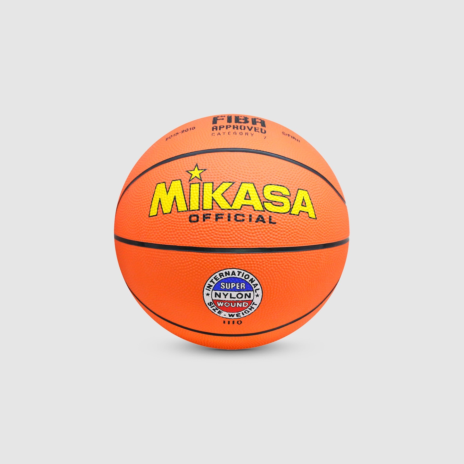 Imagem do produto Bola de Basquete 1110 Padr&atilde;o FIBA Laranja Mikasa