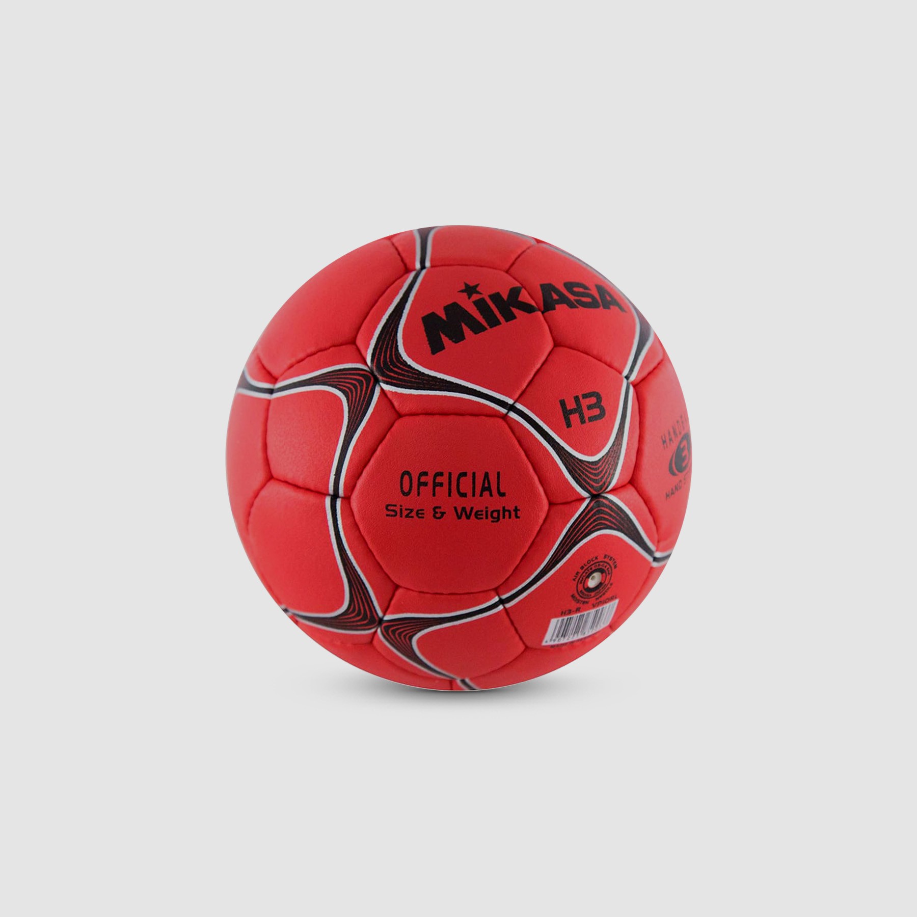 Imagem alternativa do produto Bola de Handebol H3 Padr&atilde;o IHF Vermelho Miksa