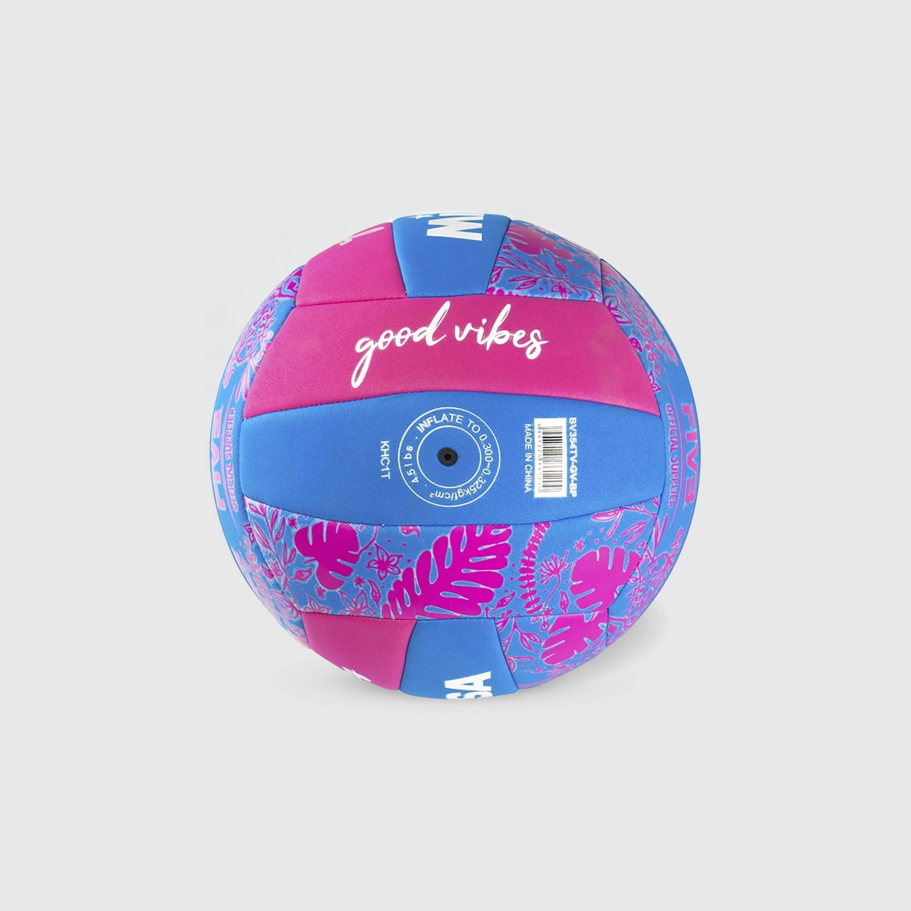 Imagem alternativa do produto Bola de V&ocirc;lei de Praia Good Vibes BV354TV Mikasa Azul / Rosa