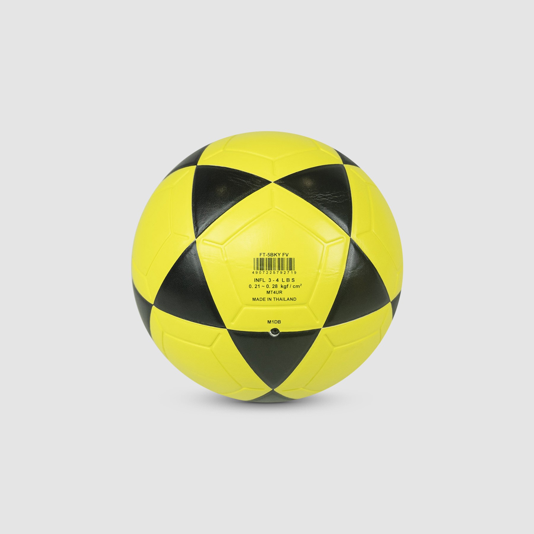 Imagem alternativa do produto Bola Oficial de Futev&ocirc;lei FT-5 Amarelo / Preto
