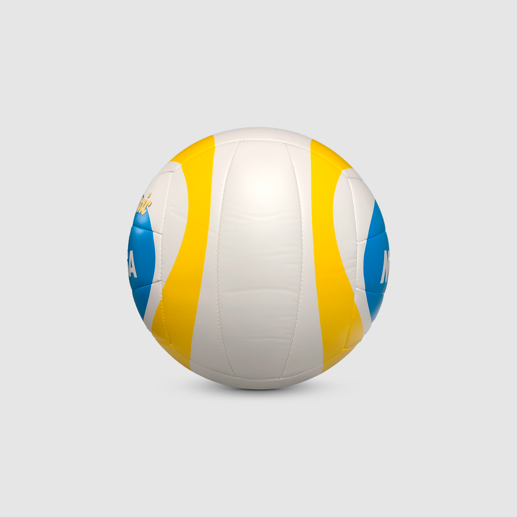 Imagem alternativa do produto Bola de V&ocirc;lei de Praia BV543-YSB Branco/Amarelo/Azul Mikasa