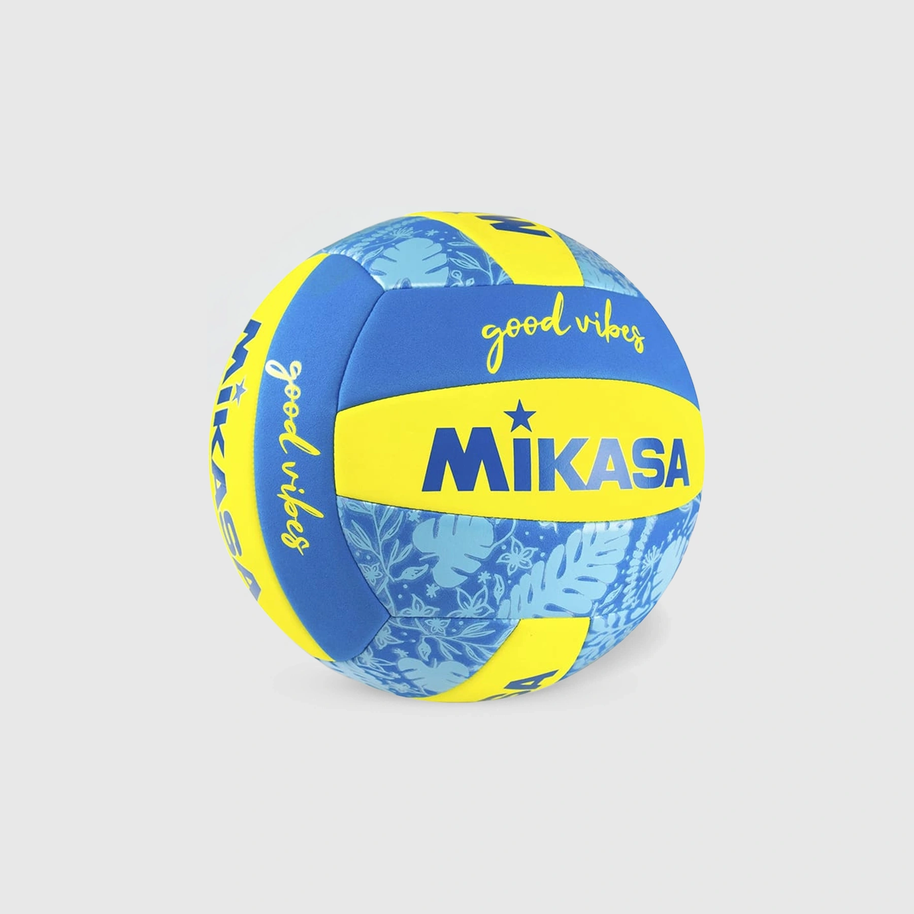 Imagem alternativa do produto Bola de V&ocirc;lei de Praia Good Vibes BV354TV Mikasa Amarelo / Azul