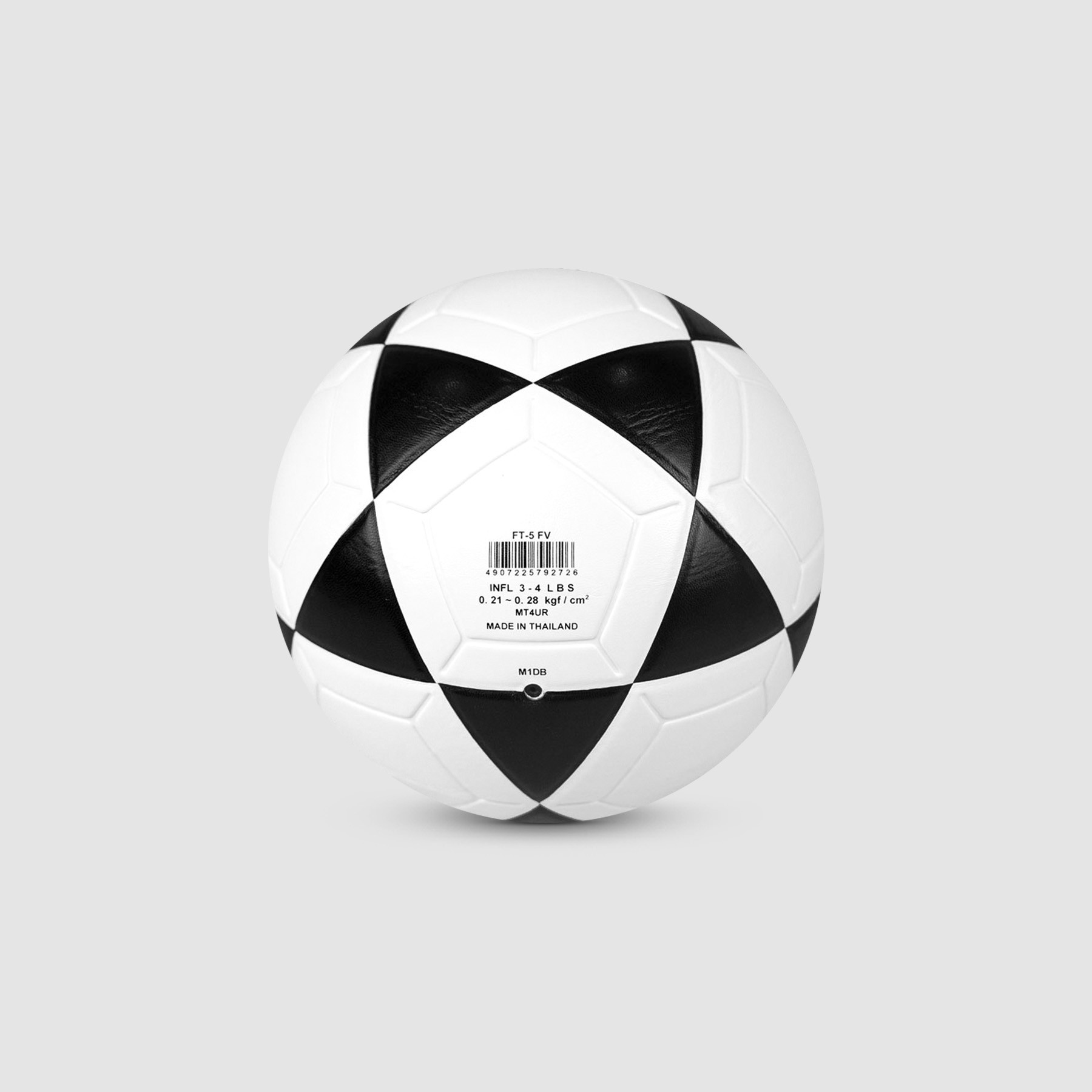 Imagem alternativa do produto Bola Oficial de Futev&ocirc;lei FT-5 Branco / Preto